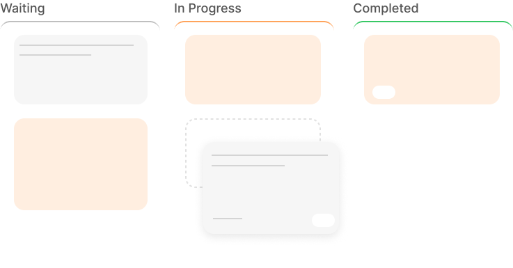 Features Project Management DragDrop